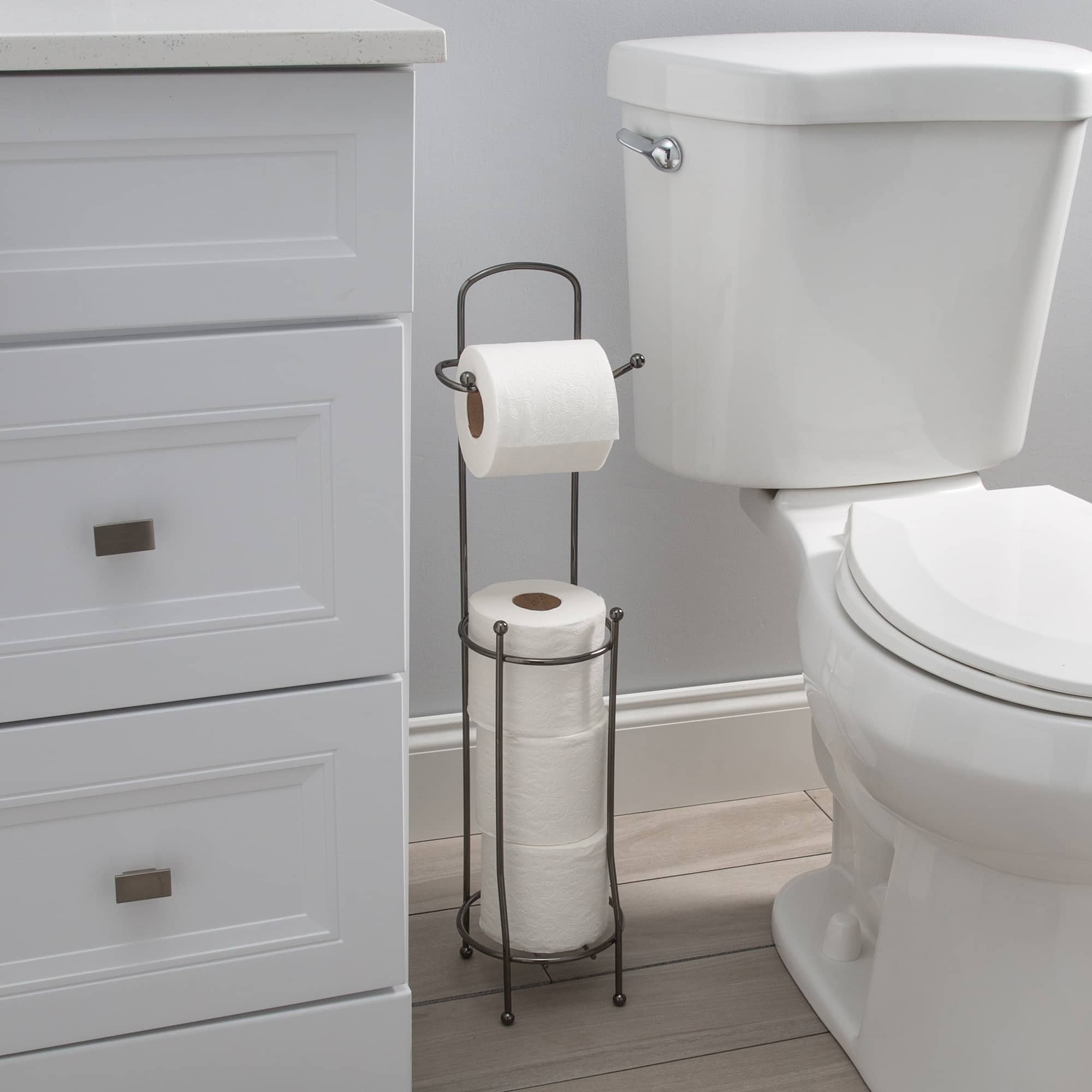 Bath Bliss Toilet Paper Holder & Dispenser